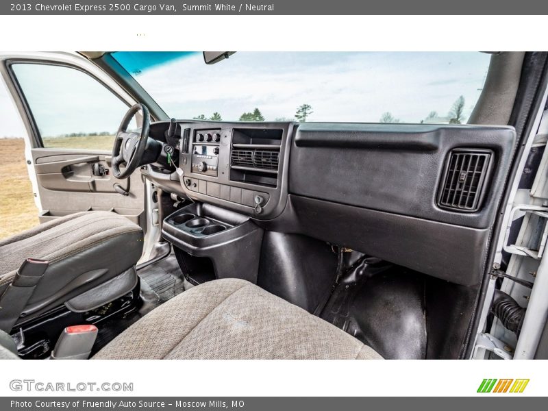 Summit White / Neutral 2013 Chevrolet Express 2500 Cargo Van