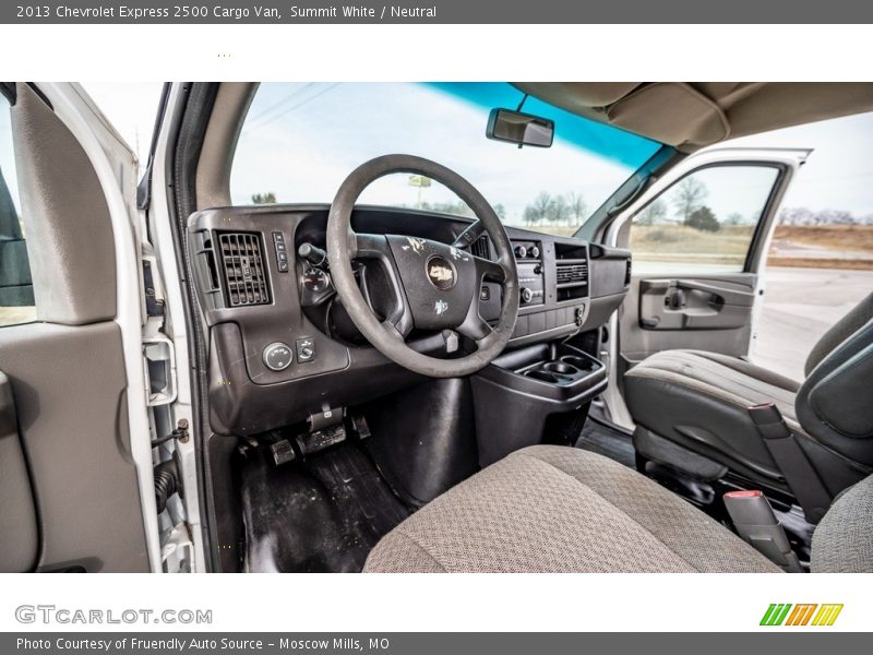 Summit White / Neutral 2013 Chevrolet Express 2500 Cargo Van
