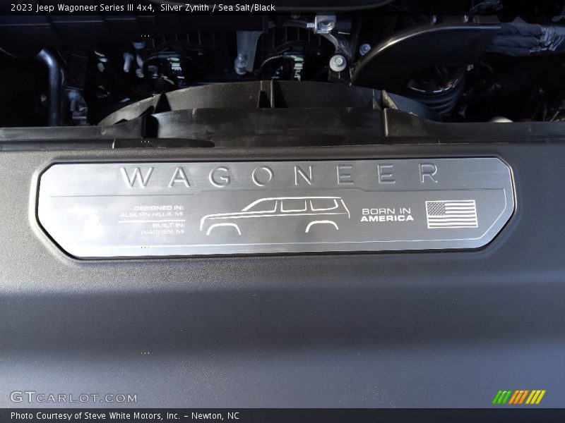 Info Tag of 2023 Wagoneer Series III 4x4