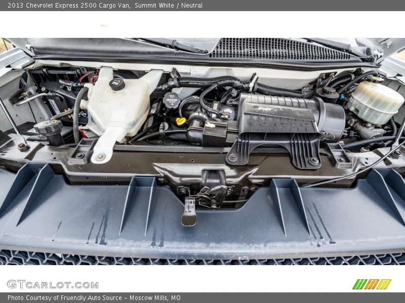 Summit White / Neutral 2013 Chevrolet Express 2500 Cargo Van