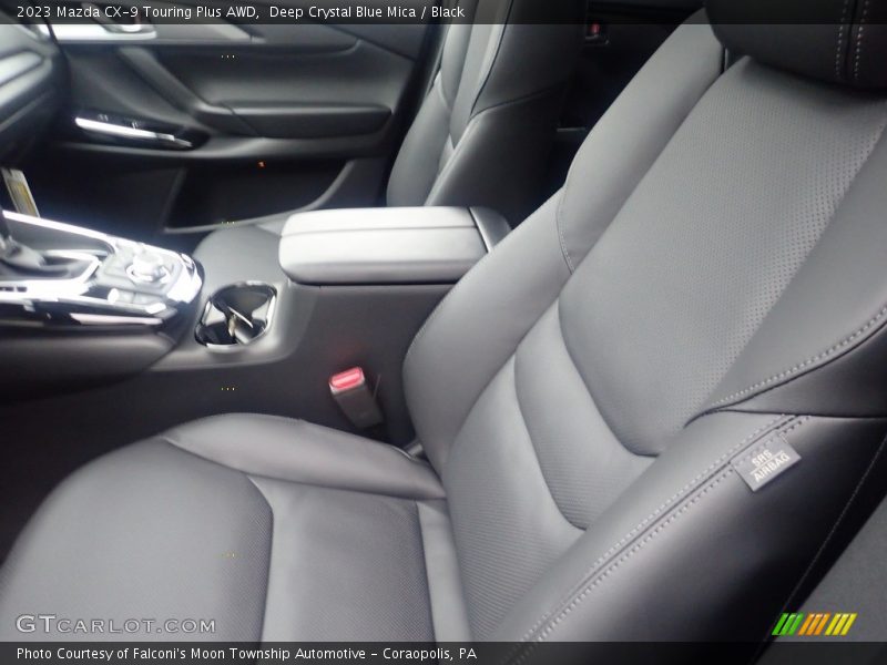 Deep Crystal Blue Mica / Black 2023 Mazda CX-9 Touring Plus AWD