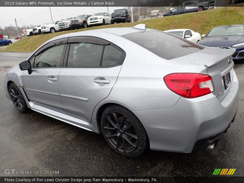 Ice Silver Metallic / Carbon Black 2019 Subaru WRX Premium