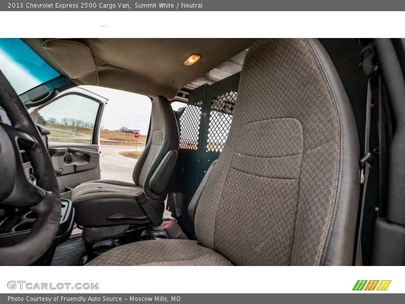 Summit White / Neutral 2013 Chevrolet Express 2500 Cargo Van