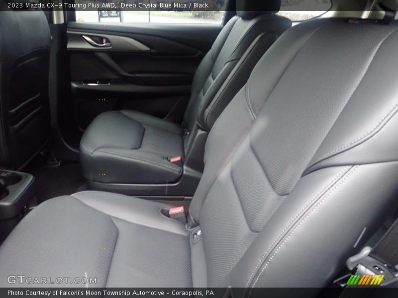 Deep Crystal Blue Mica / Black 2023 Mazda CX-9 Touring Plus AWD