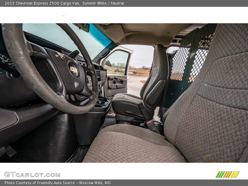 Summit White / Neutral 2013 Chevrolet Express 2500 Cargo Van