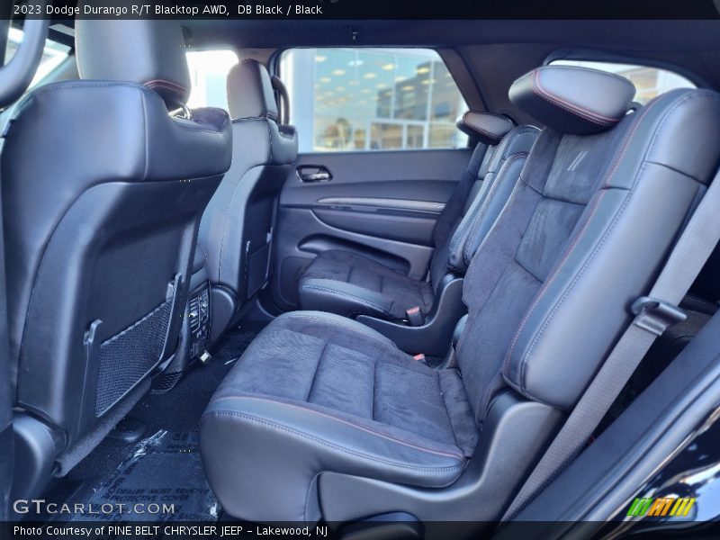 Rear Seat of 2023 Durango R/T Blacktop AWD
