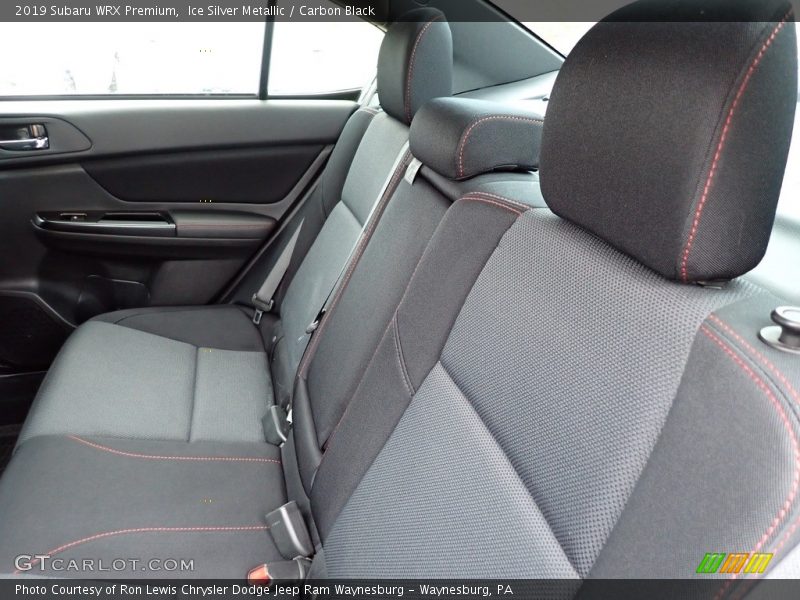 Rear Seat of 2019 WRX Premium