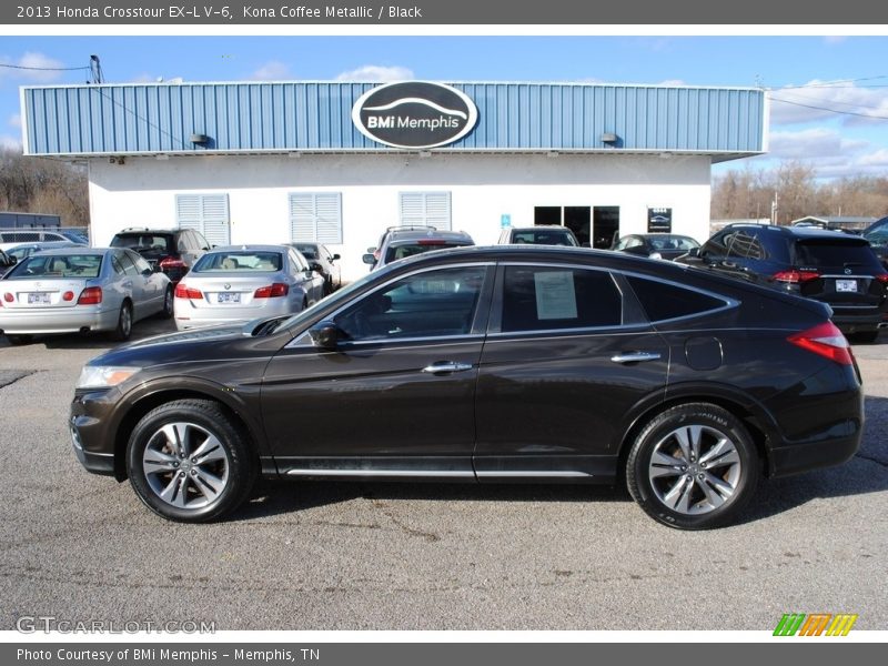 Kona Coffee Metallic / Black 2013 Honda Crosstour EX-L V-6