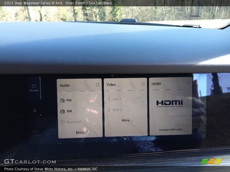 Silver Zynith / Sea Salt/Black 2023 Jeep Wagoneer Series III 4x4