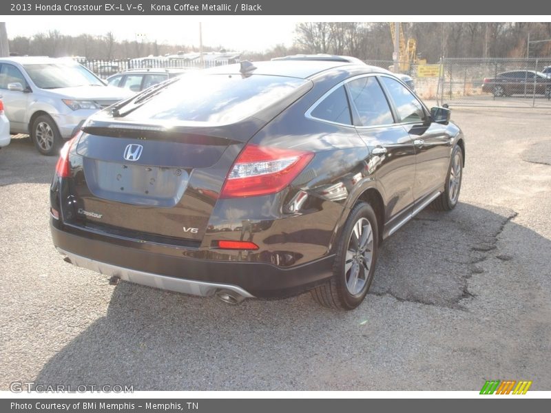 Kona Coffee Metallic / Black 2013 Honda Crosstour EX-L V-6
