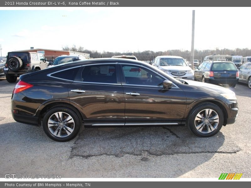 Kona Coffee Metallic / Black 2013 Honda Crosstour EX-L V-6