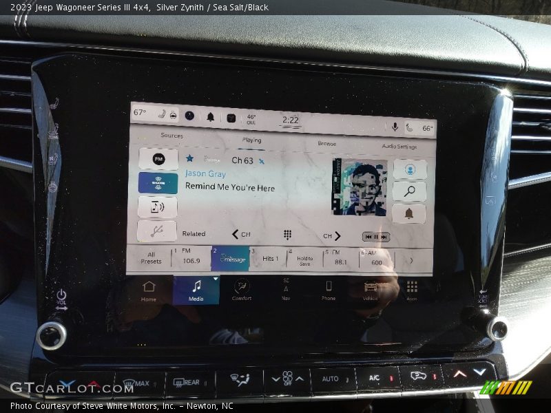 Controls of 2023 Wagoneer Series III 4x4
