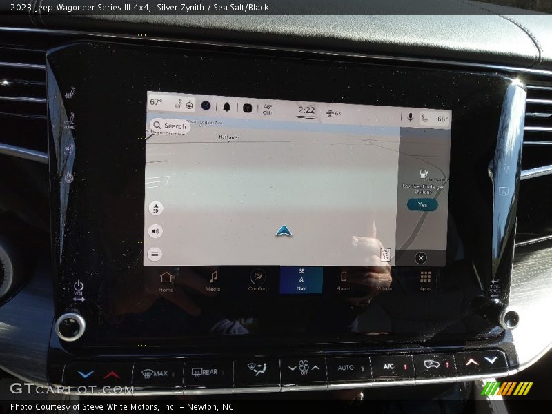 Navigation of 2023 Wagoneer Series III 4x4