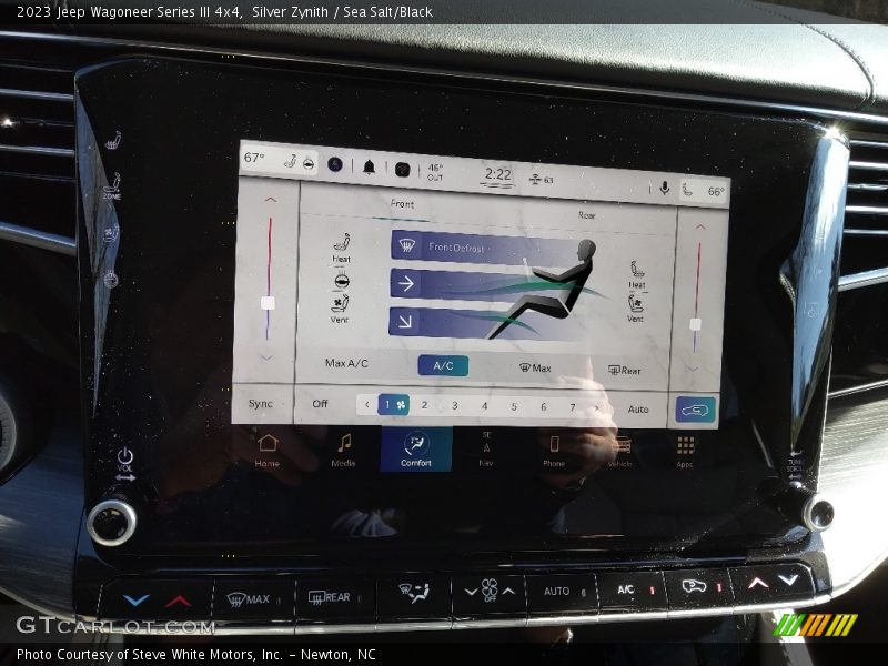 Controls of 2023 Wagoneer Series III 4x4