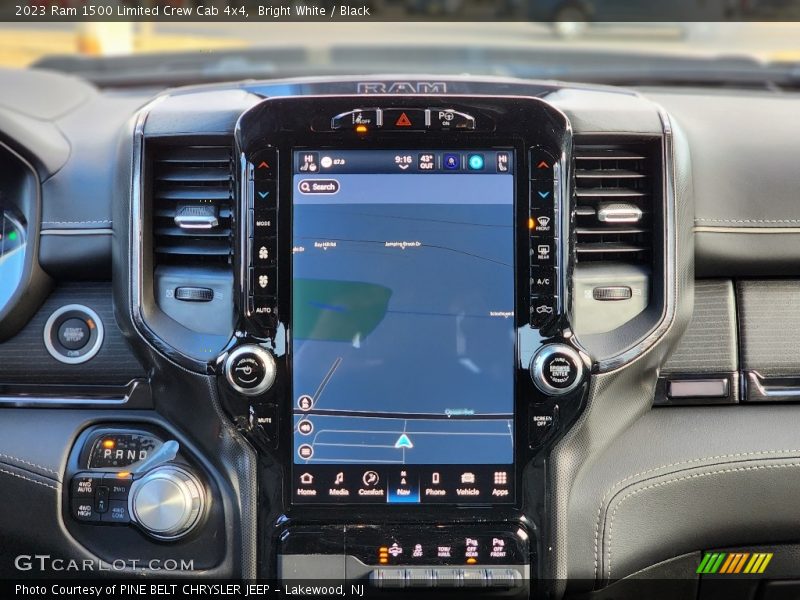 Navigation of 2023 1500 Limited Crew Cab 4x4