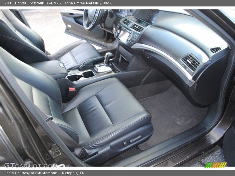 Kona Coffee Metallic / Black 2013 Honda Crosstour EX-L V-6