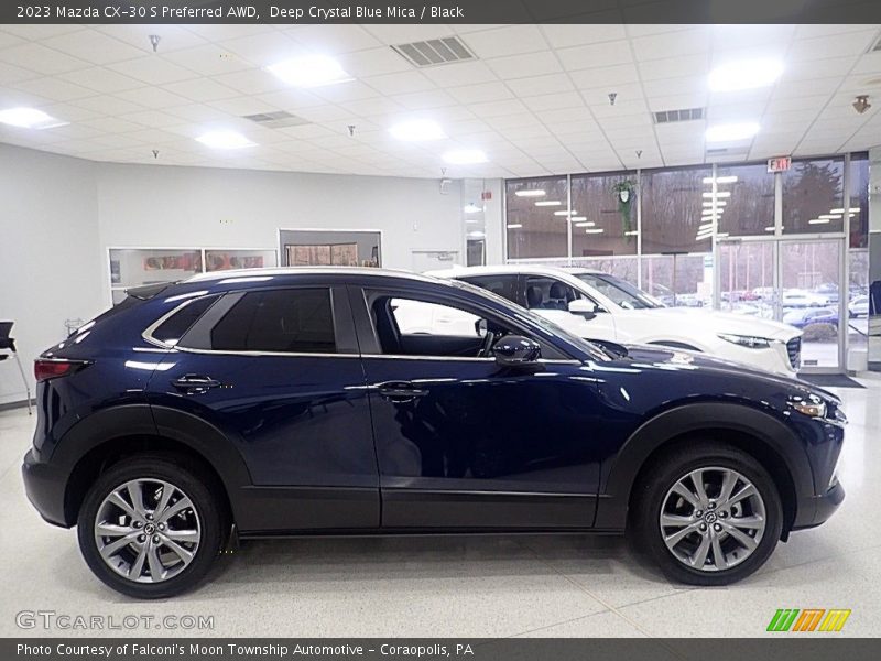  2023 CX-30 S Preferred AWD Deep Crystal Blue Mica
