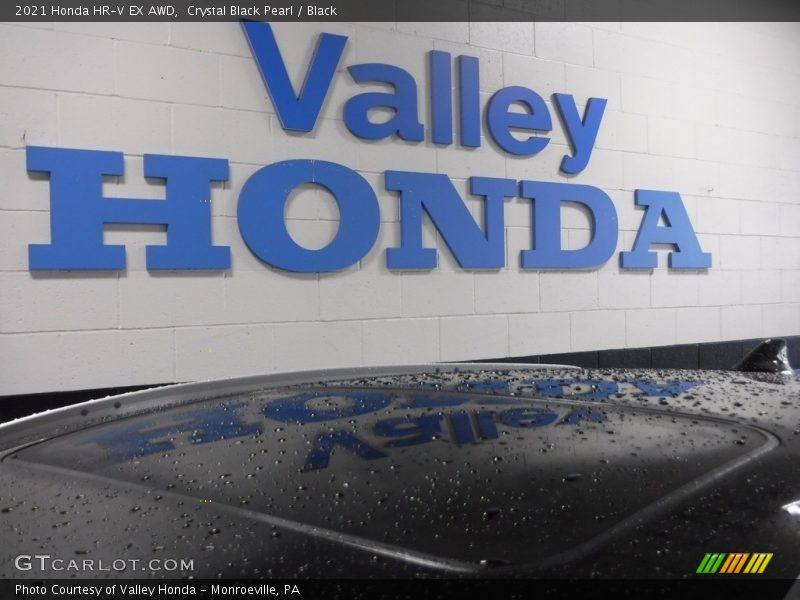 Crystal Black Pearl / Black 2021 Honda HR-V EX AWD