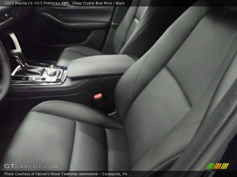 Deep Crystal Blue Mica / Black 2023 Mazda CX-30 S Preferred AWD