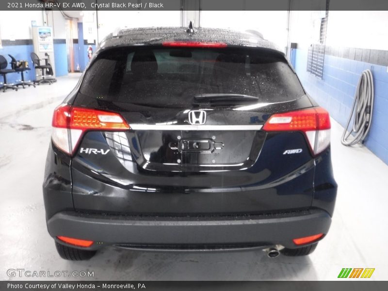 Crystal Black Pearl / Black 2021 Honda HR-V EX AWD