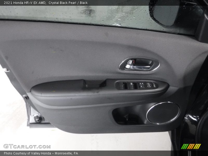 Crystal Black Pearl / Black 2021 Honda HR-V EX AWD