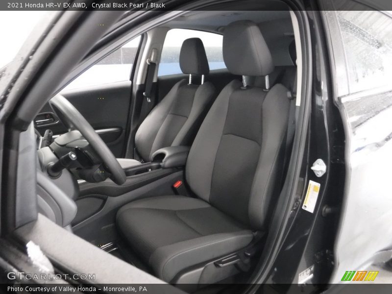 Crystal Black Pearl / Black 2021 Honda HR-V EX AWD