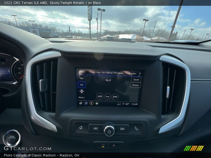 Ebony Twilight Metallic / Jet Black 2022 GMC Terrain SLE AWD