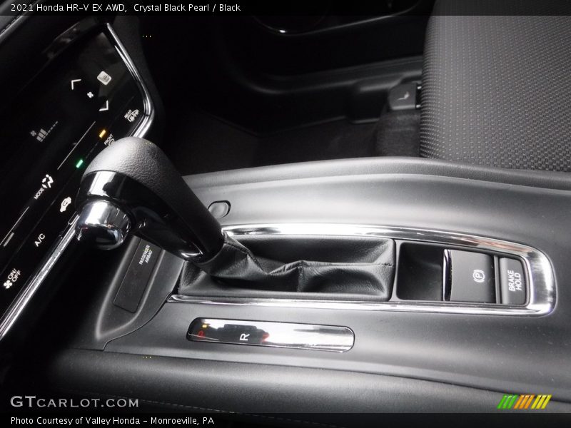 Crystal Black Pearl / Black 2021 Honda HR-V EX AWD