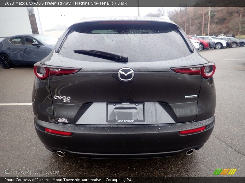 Machine Gray Metallic / Black 2023 Mazda CX-30 S Preferred AWD