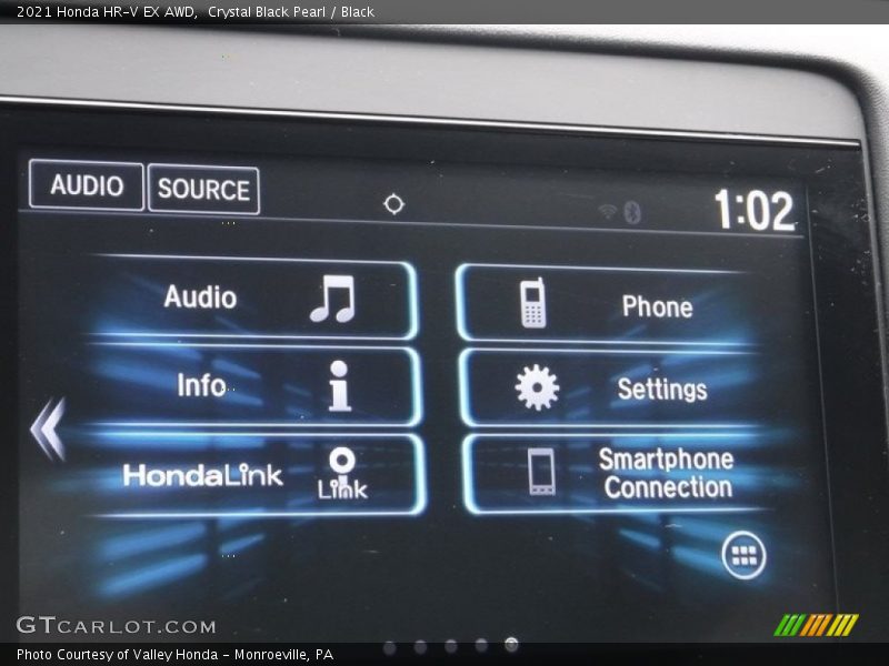 Crystal Black Pearl / Black 2021 Honda HR-V EX AWD