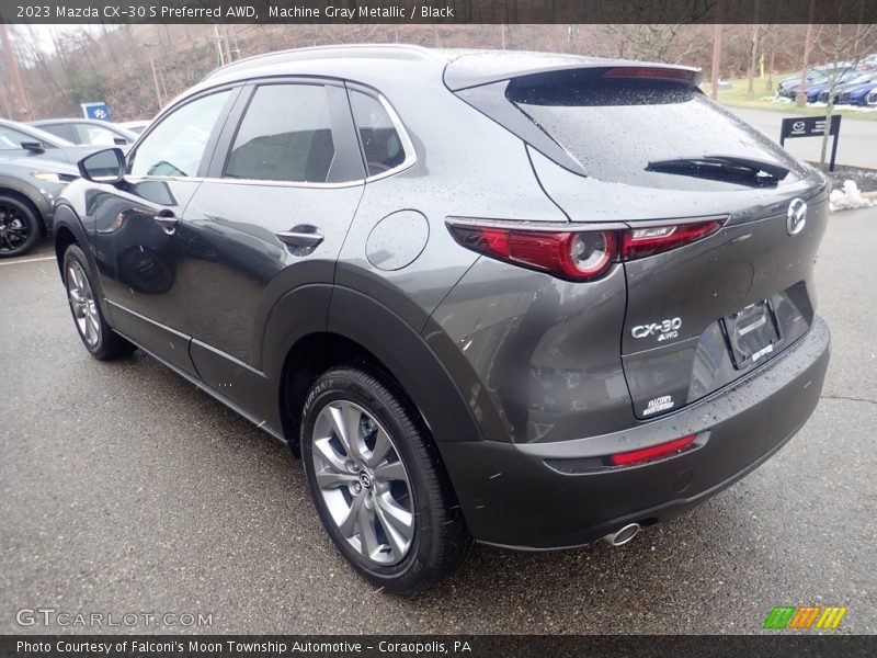 Machine Gray Metallic / Black 2023 Mazda CX-30 S Preferred AWD