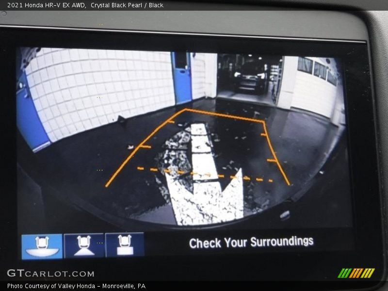 Crystal Black Pearl / Black 2021 Honda HR-V EX AWD