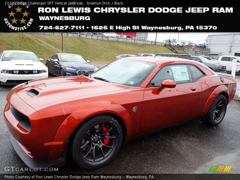 Sinamon Stick / Black 2023 Dodge Challenger SRT Hellcat JailBreak