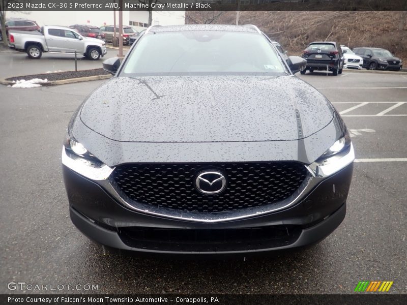Machine Gray Metallic / Black 2023 Mazda CX-30 S Preferred AWD
