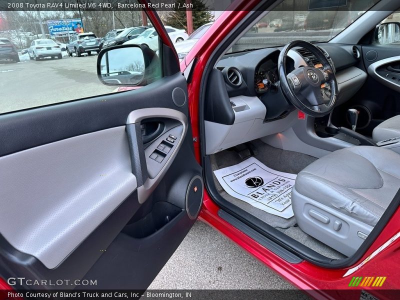 Barcelona Red Pearl / Ash 2008 Toyota RAV4 Limited V6 4WD