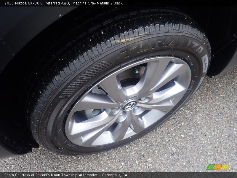 Machine Gray Metallic / Black 2023 Mazda CX-30 S Preferred AWD