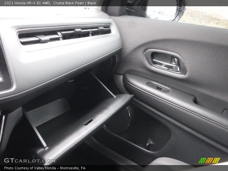 Crystal Black Pearl / Black 2021 Honda HR-V EX AWD