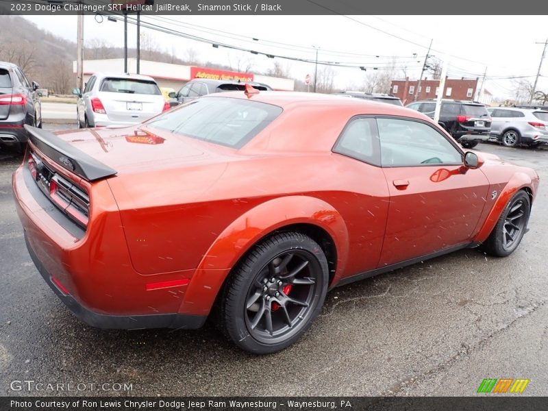 Sinamon Stick / Black 2023 Dodge Challenger SRT Hellcat JailBreak