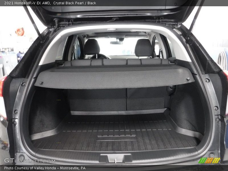 Crystal Black Pearl / Black 2021 Honda HR-V EX AWD
