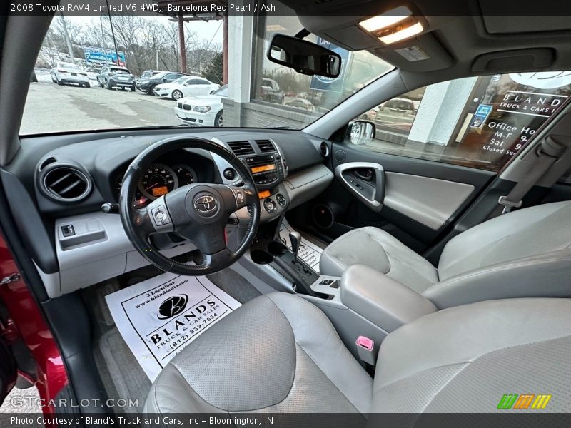 Barcelona Red Pearl / Ash 2008 Toyota RAV4 Limited V6 4WD