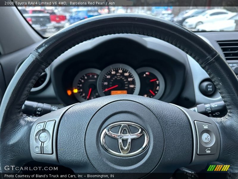 Barcelona Red Pearl / Ash 2008 Toyota RAV4 Limited V6 4WD