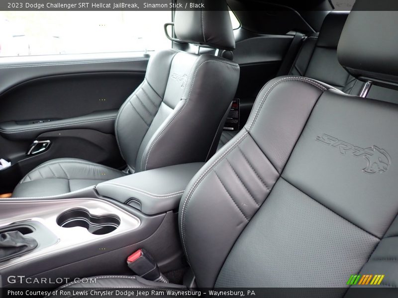 Front Seat of 2023 Challenger SRT Hellcat JailBreak