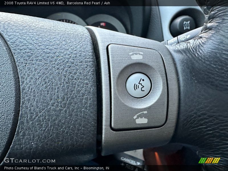 Barcelona Red Pearl / Ash 2008 Toyota RAV4 Limited V6 4WD