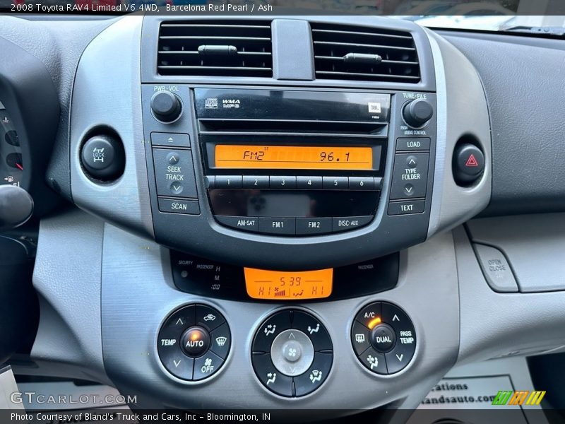 Barcelona Red Pearl / Ash 2008 Toyota RAV4 Limited V6 4WD
