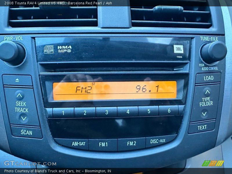Barcelona Red Pearl / Ash 2008 Toyota RAV4 Limited V6 4WD