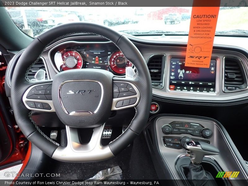 Dashboard of 2023 Challenger SRT Hellcat JailBreak