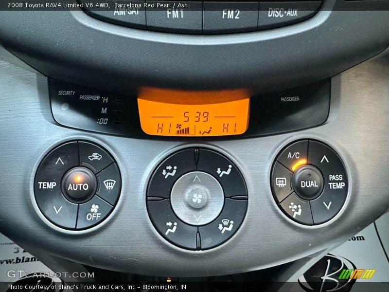 Barcelona Red Pearl / Ash 2008 Toyota RAV4 Limited V6 4WD