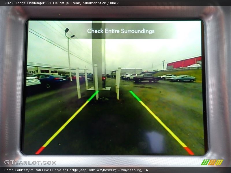 Sinamon Stick / Black 2023 Dodge Challenger SRT Hellcat JailBreak
