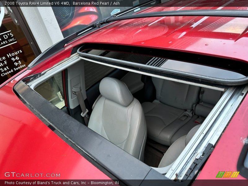 Barcelona Red Pearl / Ash 2008 Toyota RAV4 Limited V6 4WD