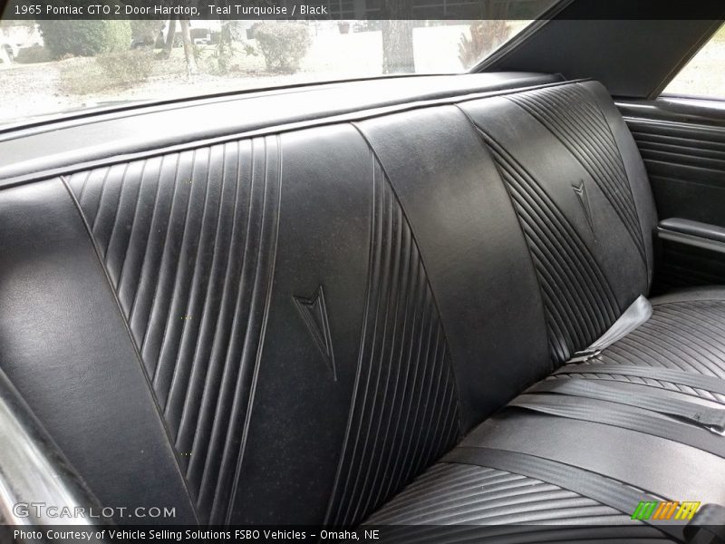Rear Seat of 1965 GTO 2 Door Hardtop
